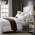 Peralatan katil bersaiz queen menetapkan 100% Cotton Comforter mewah